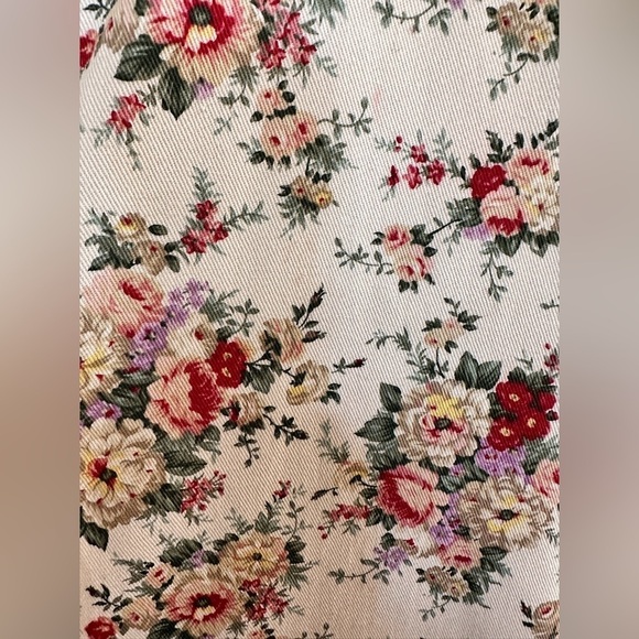 Anthropologie HWR Monogram Floral Front Knit Cardigan - Picture 4 of 13